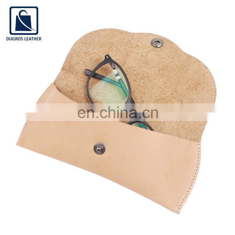 2021 Wide Range of Luxury Design Anthracite Fitting Unisex Genuine Leather Sunglasses Case