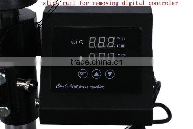 4 in 1 multifuctional combo tshirt Heat Press printing machine