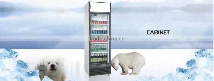 Glass door supermarket refrigerator,display showcase