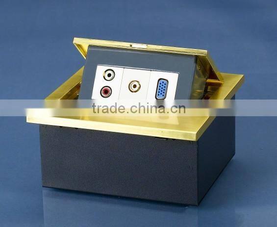 Cool Hidden Flip Up Multi-function Socket With Three 120 Model Outlets