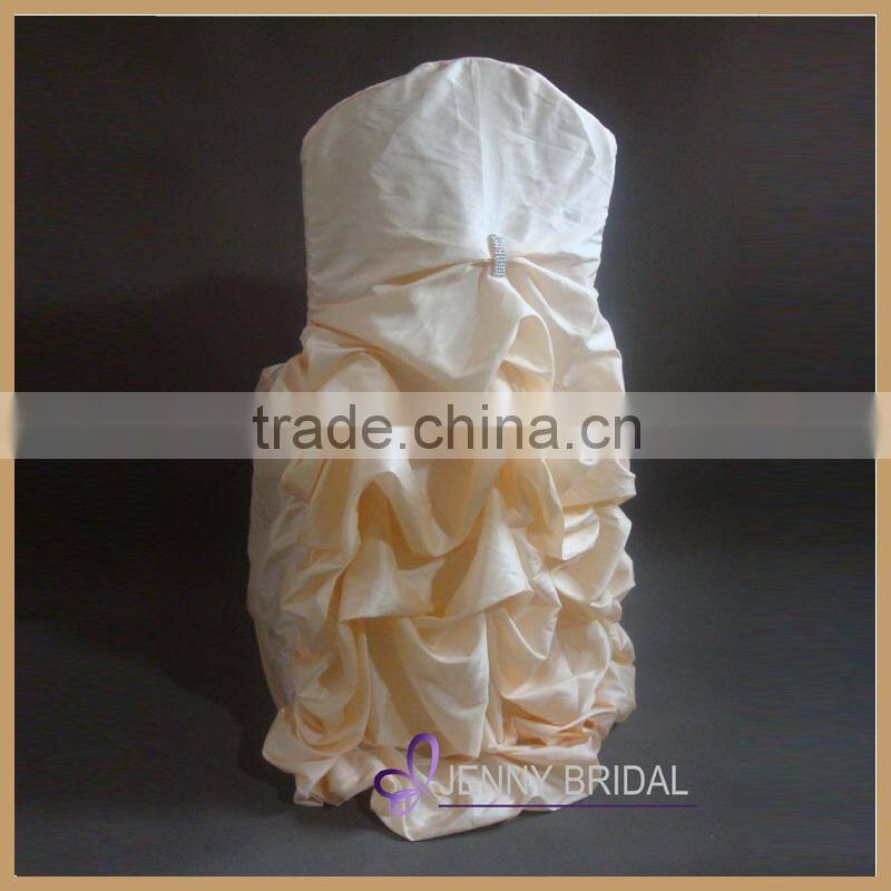 C001R Made-in-China good quality satin wholesale wedding chair covers for sale