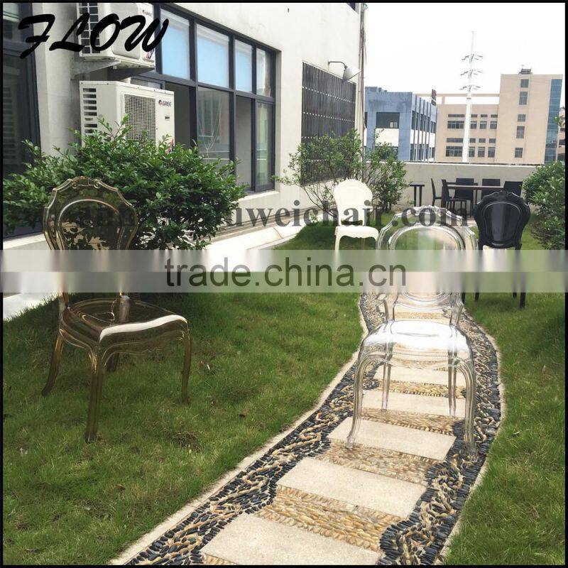 Elegent Wedding chair / Transparent color