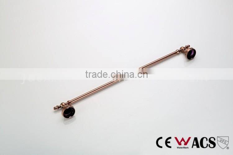 Hotel luxury bathroom accessory single bar towel rack