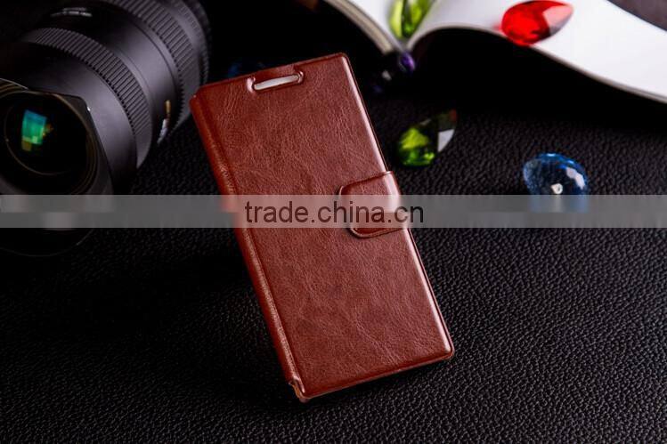 high quality For huawei honor 6 case flip leather