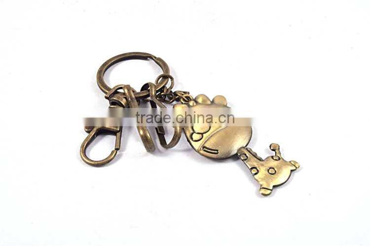 creative promotional gift Custom Animal Metal Keychain