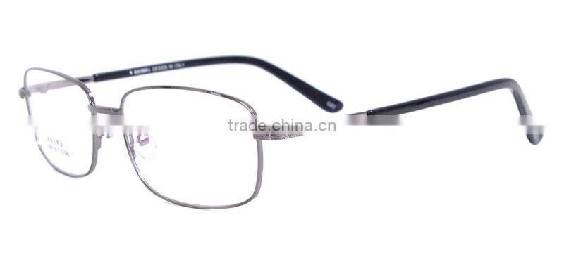 Full Rim Metal Big Square New Style 2015 Reading Spectacle Frames Eyeglasses In Wholesales Price