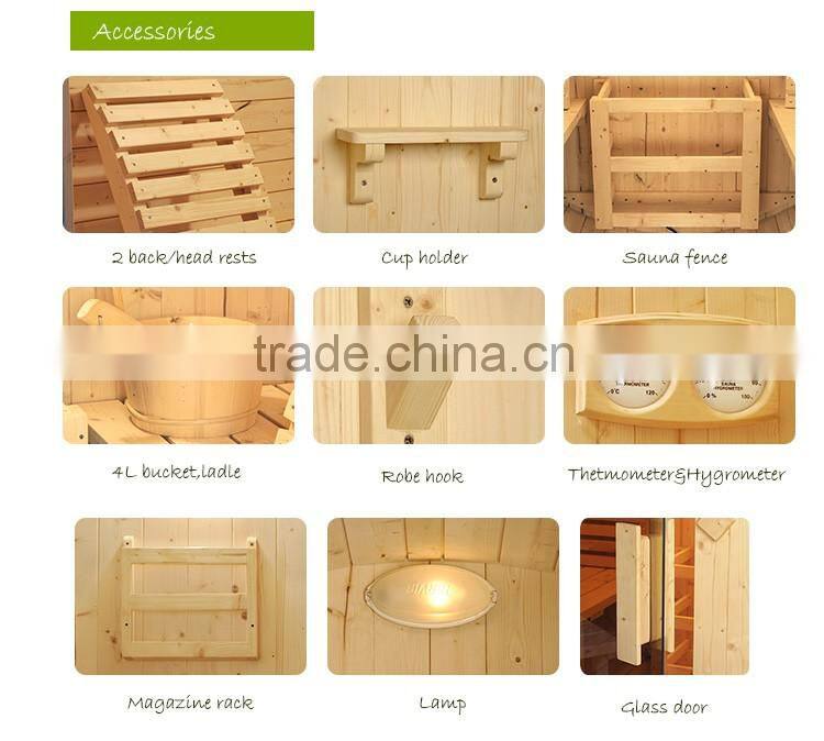 China supplier cheap price steam bath wooden sauna room for sale