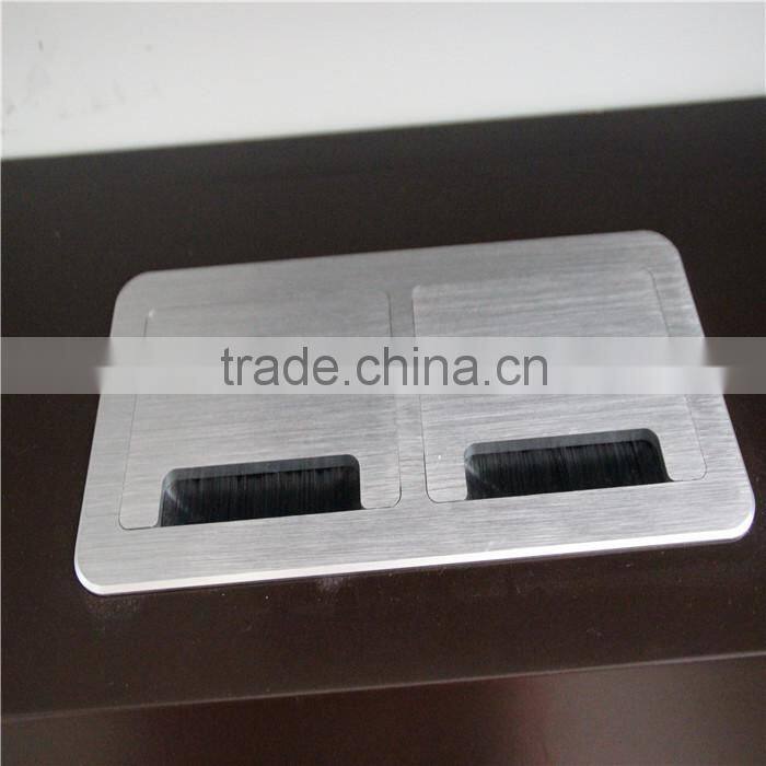 BW-T645 Flip Up AC Inlet Socket / Aluminum Desk Socket