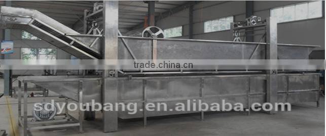 Continuous food thawing equipment