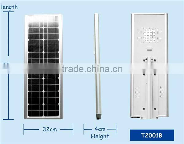 solar street lamp solar power system 60w solar led street light
