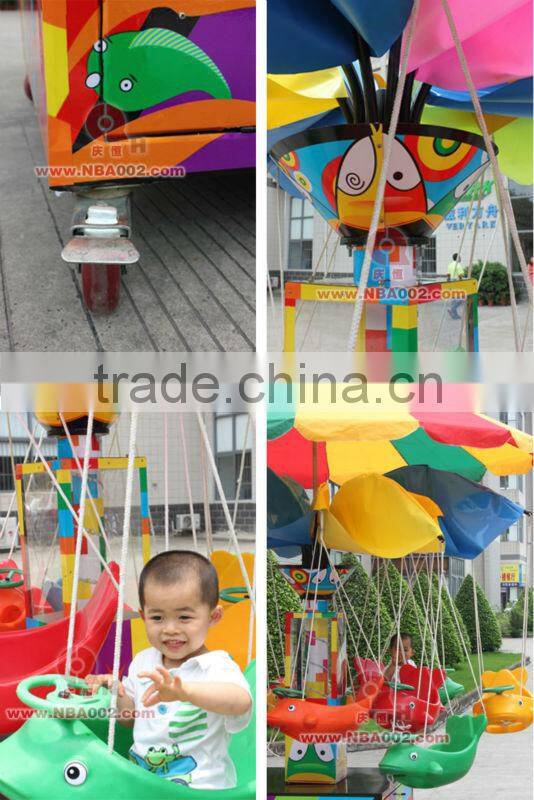 12 seats playground equipment ride on toys for children