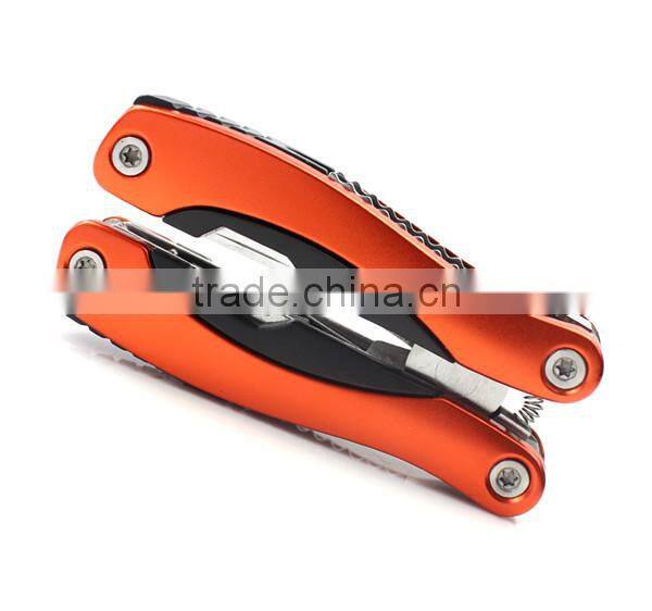 Warm Orange Multifunctional Plier With Spanner