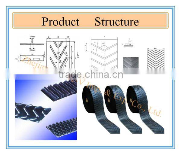 Slip resistant conveyor belt