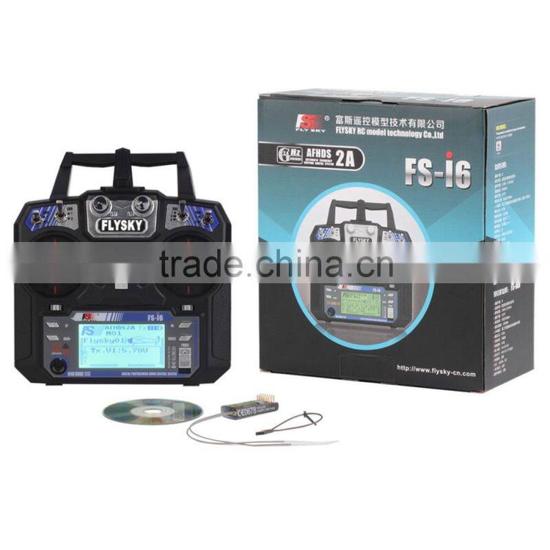 FlySky FS-i6 2.4G 6CH AFHDS RC Transmitter With FS-iA6 Receiver