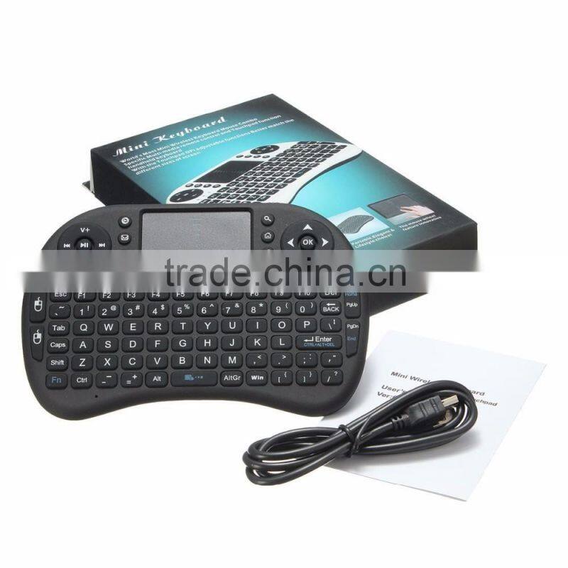 Mini Wireless Keyboard Remote Controls With Touchpad Keyboards 92 Keys For Andriod Tv Box Tablet Pc