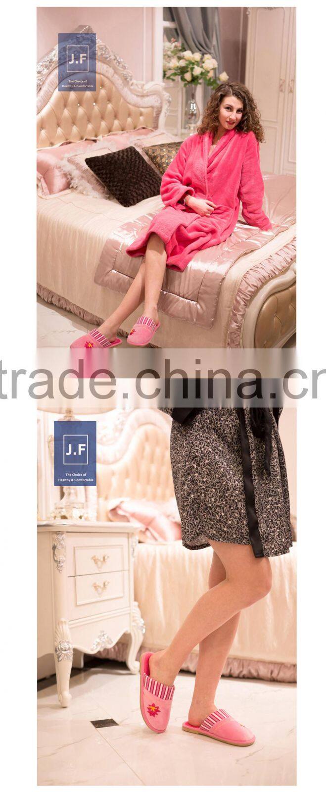 2015New style indoor cotton open-toed arab sandal slipper