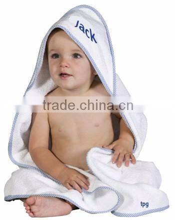 100% Organic Cotton Cartton Hooded Towel Baby