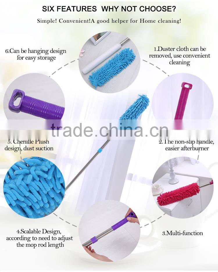 Powder Duster Antibacterial Deodorant Extendable Magic Car Duster