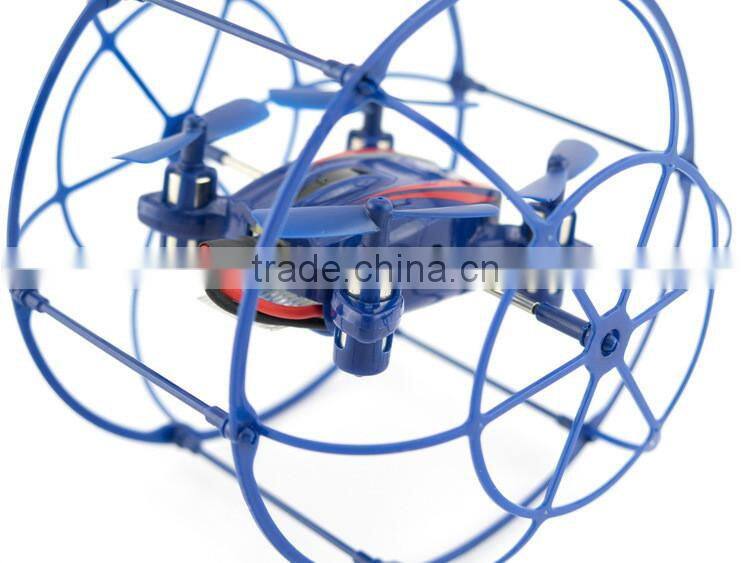 New Product 2.4G 4CH RC Wall Climbing UFO With Light Mini Quadcopter Mini Drone Fly ball