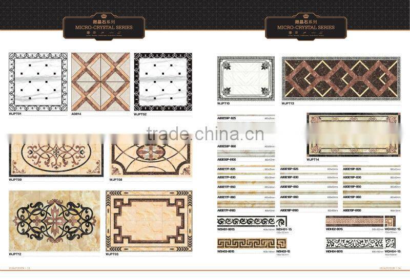 Foshan border marble look like ceramic tiles