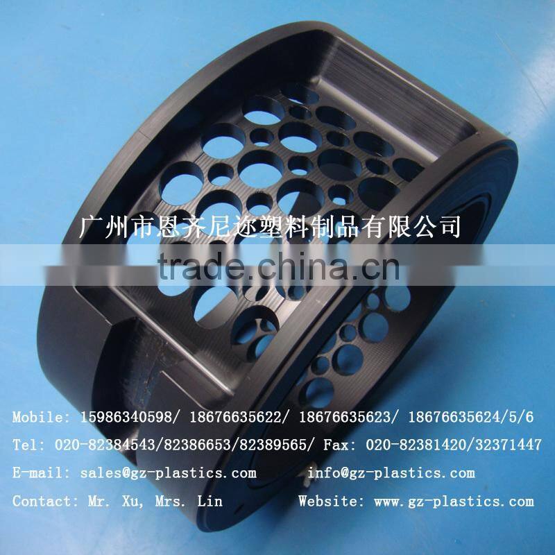 Guangzhou factory new products CNC machining technology plastic drilling POM Delrin tube