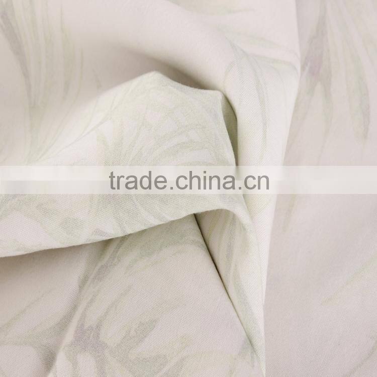 china textiles printed 100% cotton fabric canvas for shirt clothes