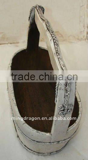 Antique Chinese Hand Carved Cask