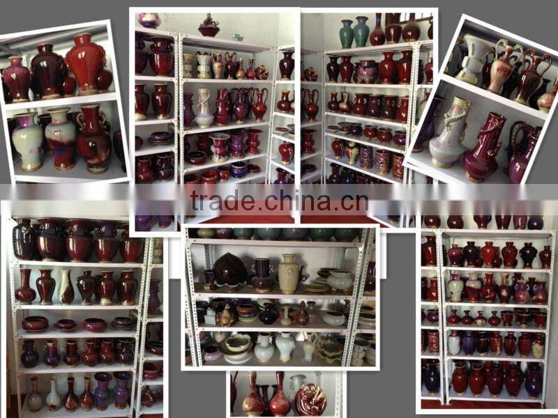 chinese antique porcelain/white flower vase