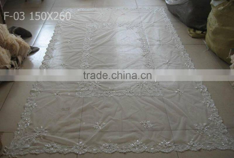 luxurious wedding table cloth