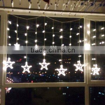 Star curtain lights LED Christmas Lights Party Wedding Led Night Lighting