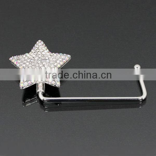 Rhinestone Star Purse Hanger Bag Hanger Purse Holder