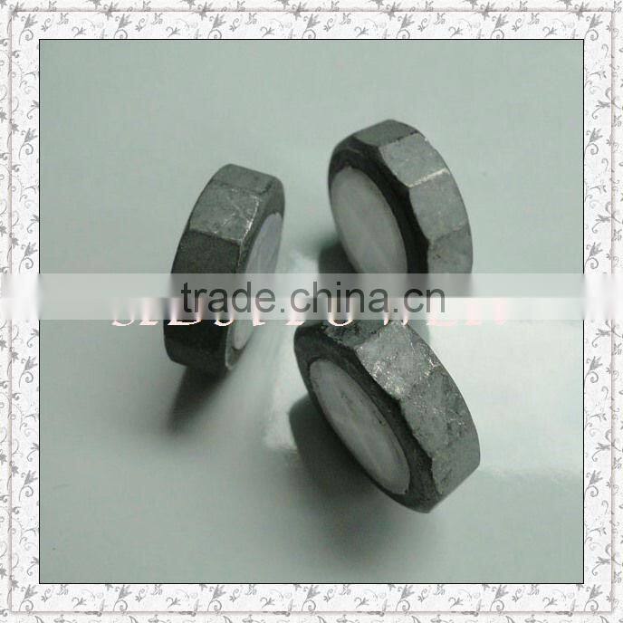 carbon steel zinc plating self-locking thin nut