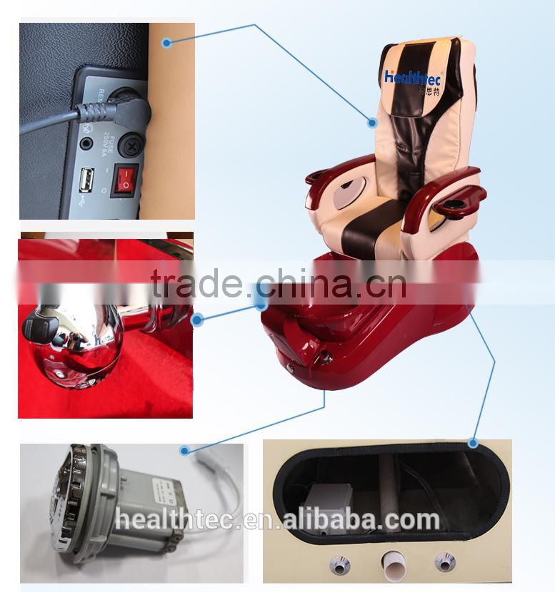 2016 European spa and salon equipment foot care chaise lounge parts