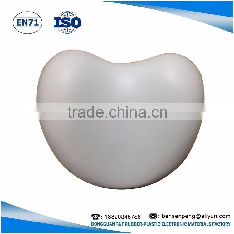 heart shaped bath pillow with suction cup