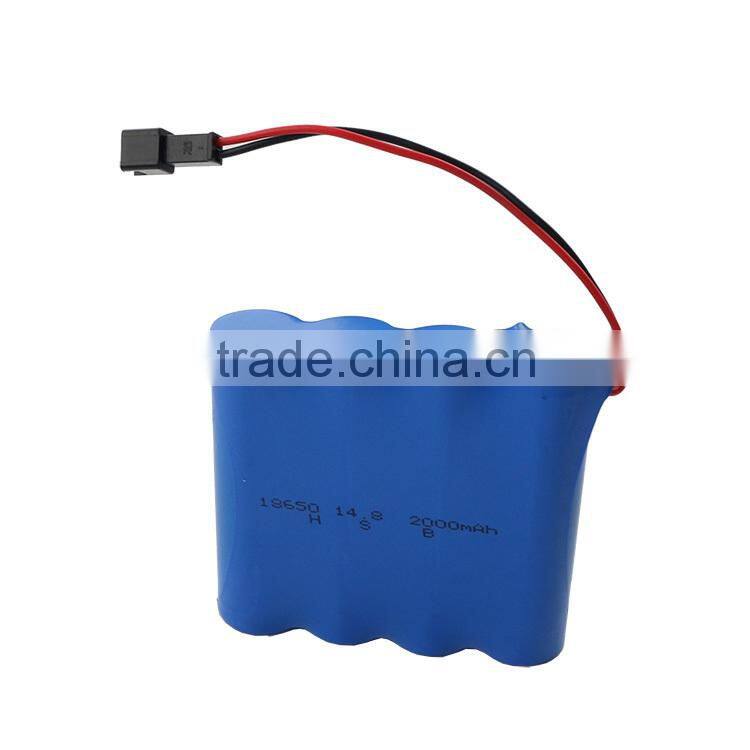 7.4V 4400mAh 18650 lithium ion battery pack with PCB for energy storage, lamp etc