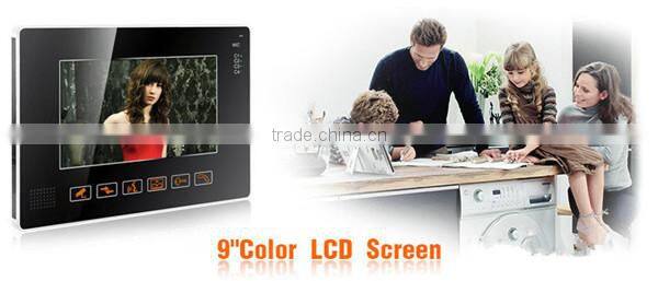 Cheap 9 Inch Digital Touch Screen REC Video Taking Doorphone PY-901MJREC11