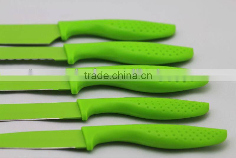 5PCS Color Non-stick color knife set