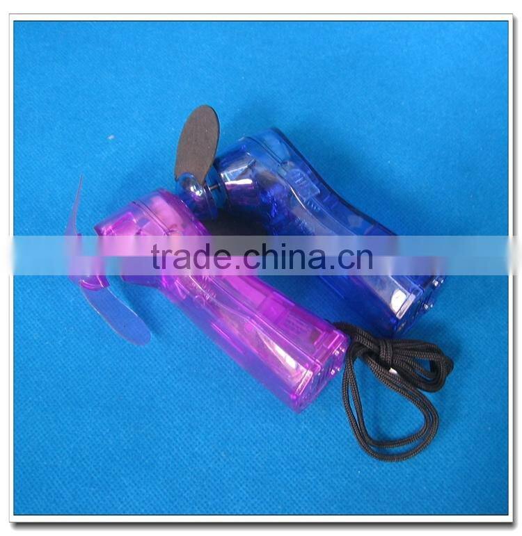 Mini portable battery operated fan