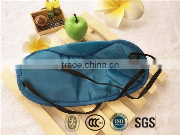 Satin disposable eye mask for airline and hotel and traveler