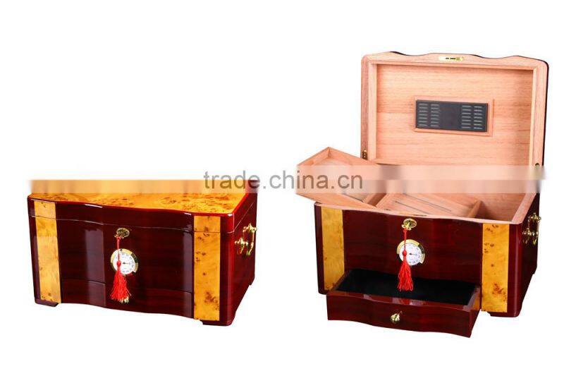 high quality spanish cedar wood box made in Cihna