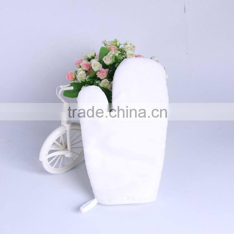 plain white cheap oven glove cooking glove