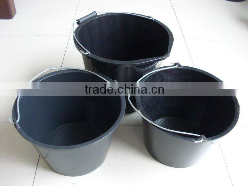 Yellow Plastic Bucket for Grain or Water