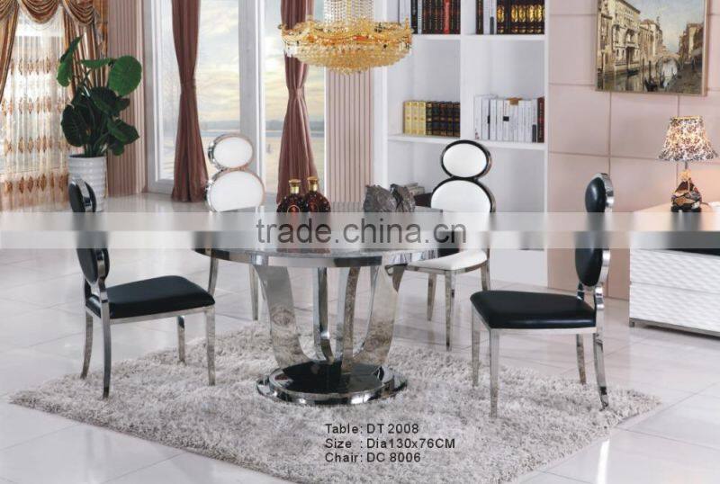 Best selling products marble dining table made in China