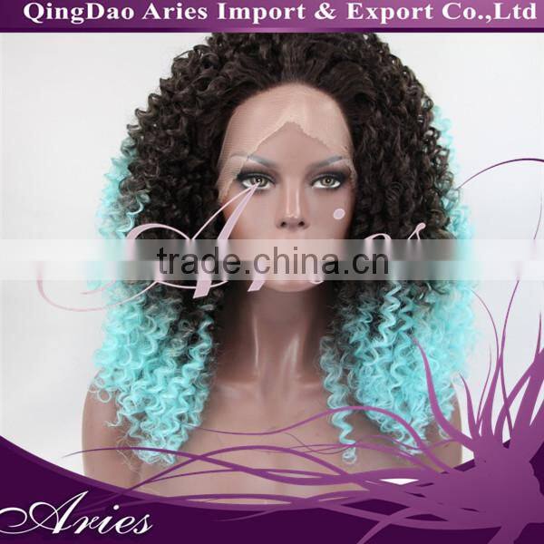 Full density full lace wig synthetic lace wig distributor