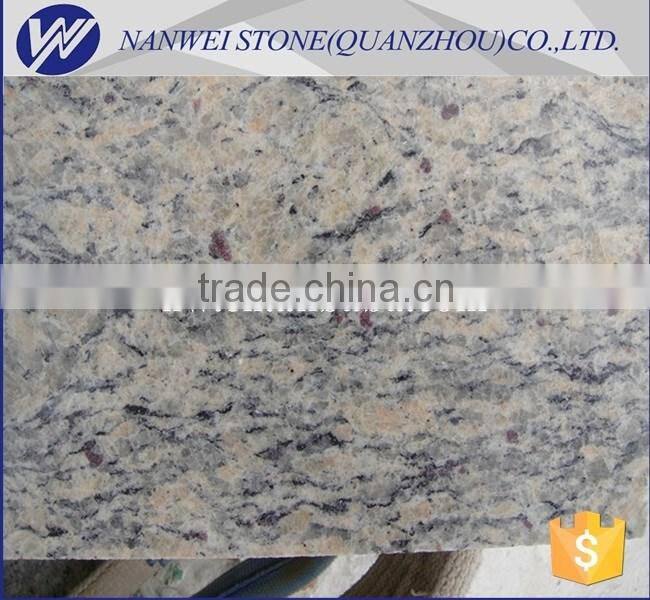 China wholesale high quality giallo santa cecilia gold granite custom size wash hand basin
