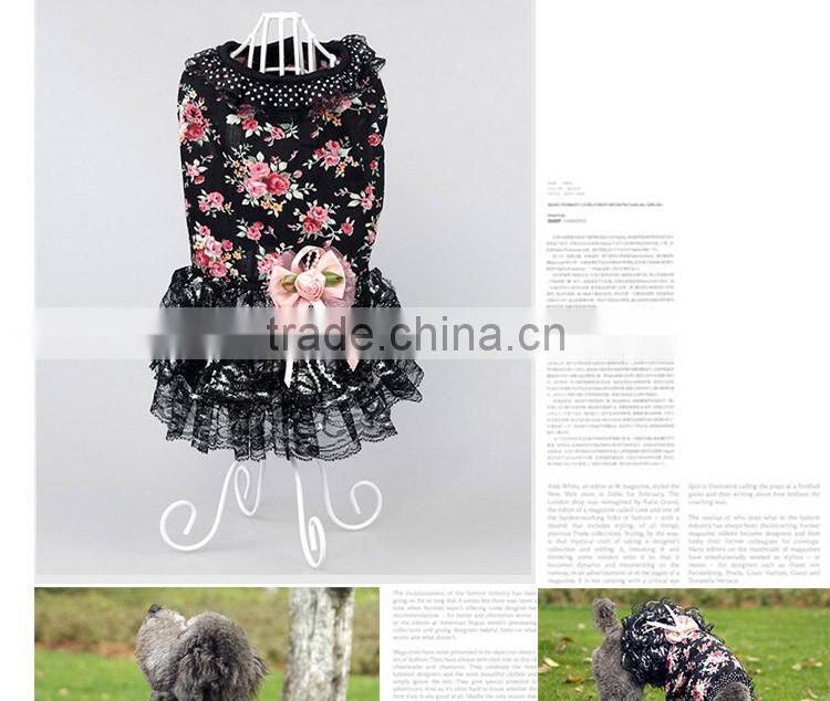 summer pet skirts pet clothing