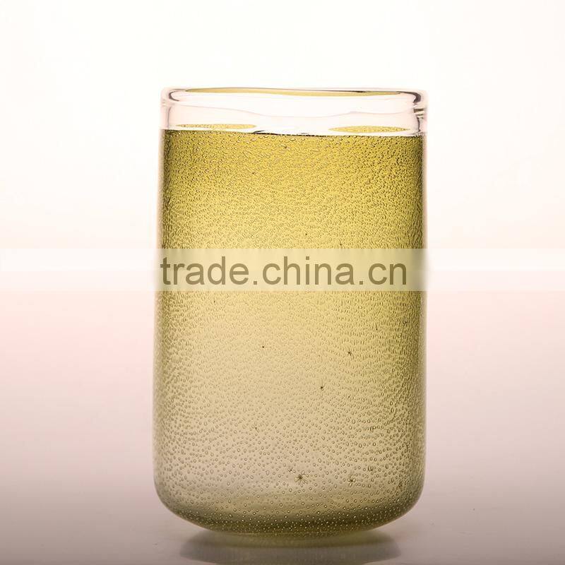 Glass Promotion Cylinder Vase Colour Decor Cheap