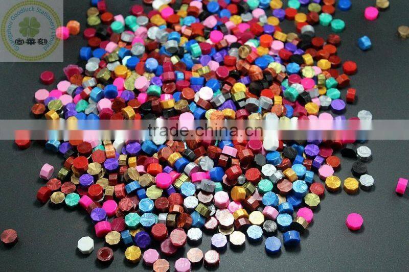 Various color sealing wax bean