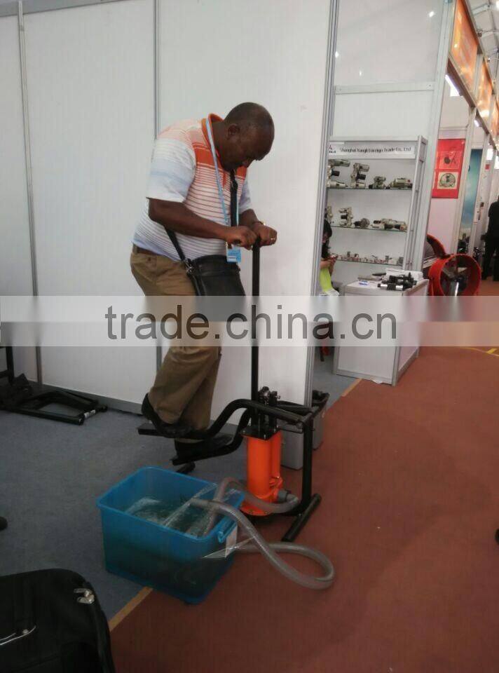 large agricultural underground water filter foot treadle irrigation pump,manual treadle pump with high quality