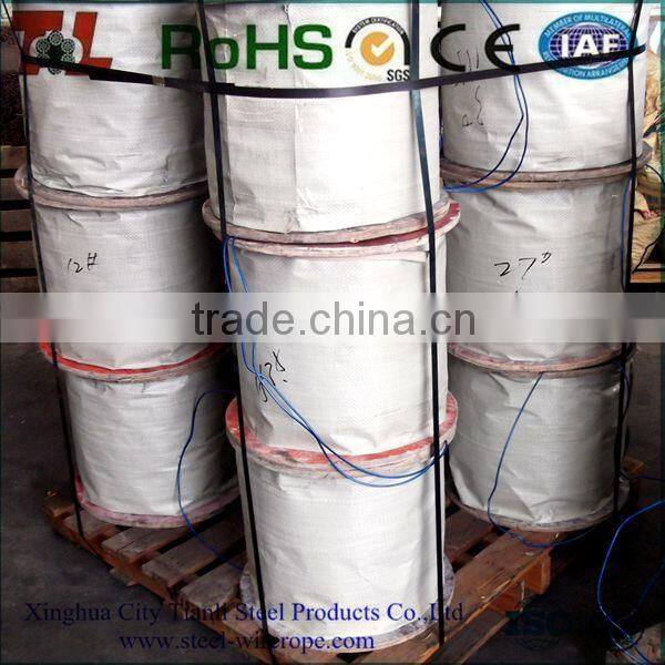 Top quality elevator wire rope (Dia 6-22mm)